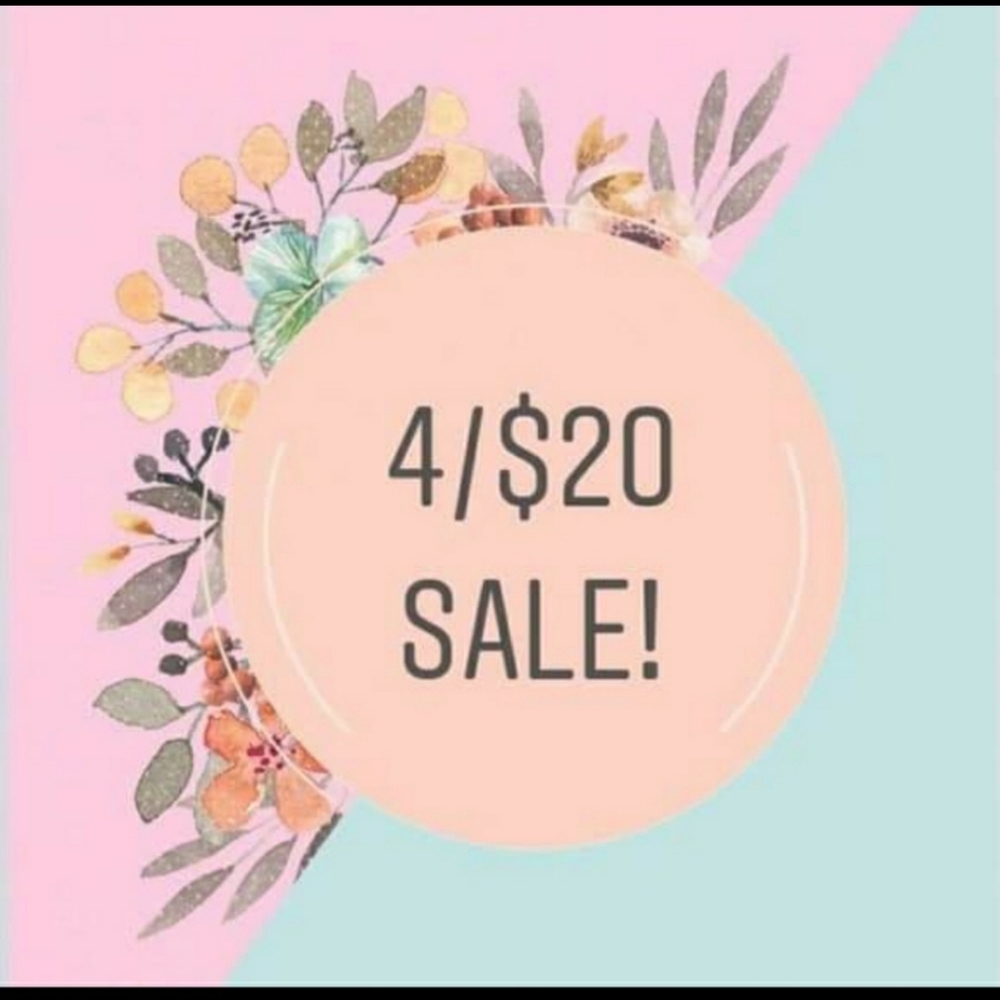 (: check out this Sale!!! (4 for $20)